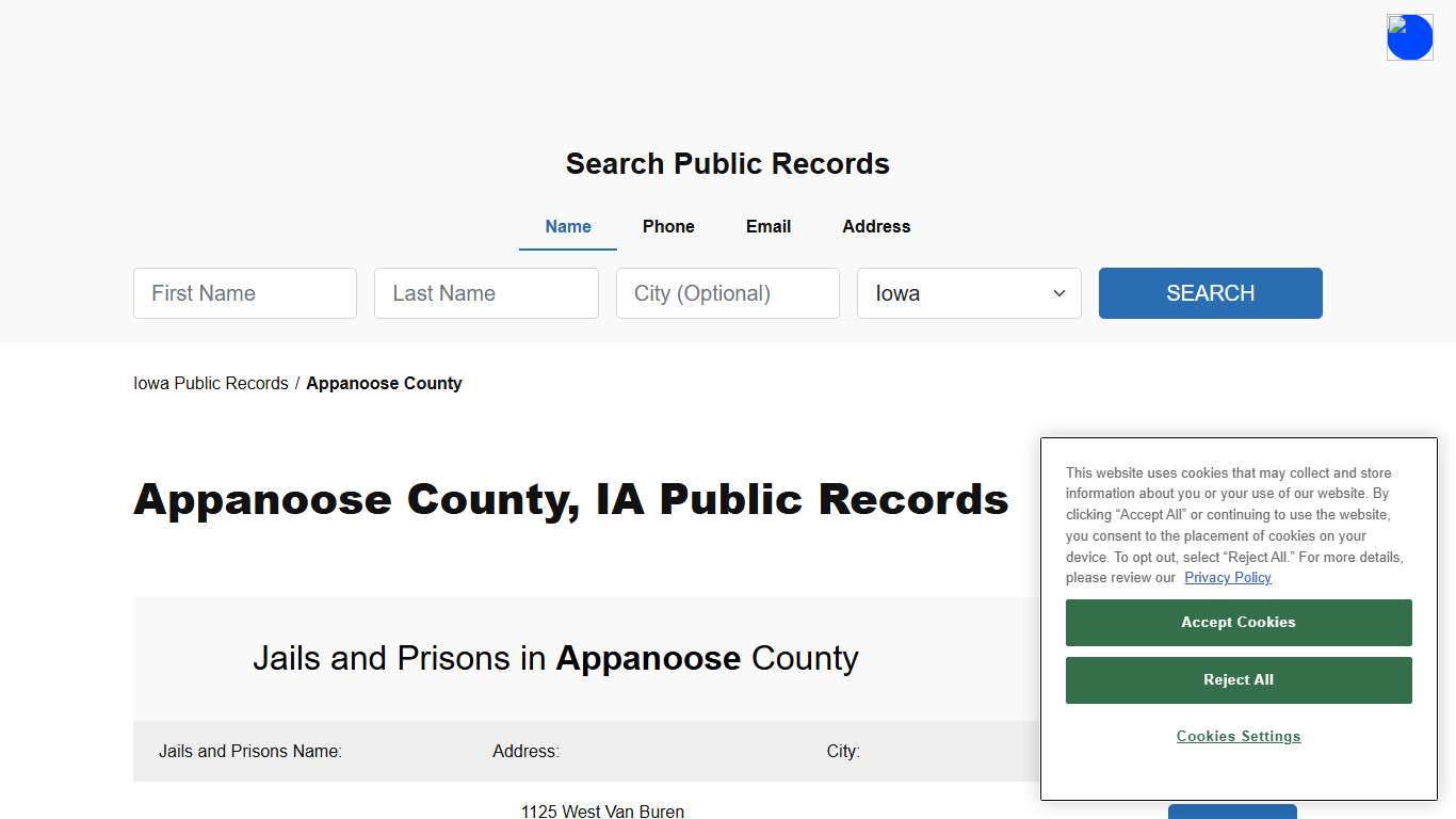 Appanoose County, IA Public Court, Arrest and Inmate Records - ThePublicIndex